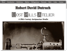 Tablet Screenshot of dutruchstudio.com